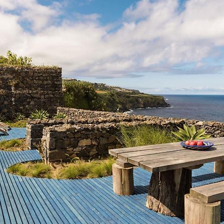 The Blue House Azores Capelas Luaran gambar
